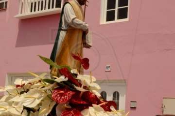 San Ignacio de Loyola se despide de sus fiestas en La Majadilla-Telde (Foto Francisco Javier Santana)